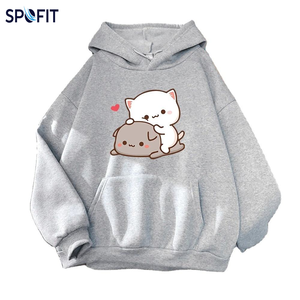 Sudadera con Capucha Unisex Personalizada con Bordado Chenille, 100% Algodón Felpa, Diseño Holgado, Transpirable, con Bolsillos, Servicio OEM - Product Image 5