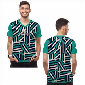 T-shirts pour hommes en grande quantité, taille adulte, meilleure qualité, 100% coton, imprimés sur mesure, coupe ample, en vente - Product Image 4