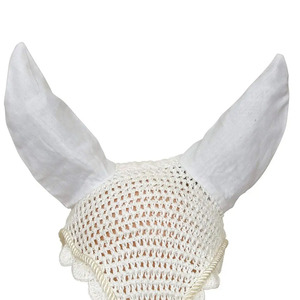 Custom Logo Horse Ear Bonnets Horse <b>Fly</b> Veils Beautiful Design Equestrian Ear <b>Nets</b> Horse Equipment Wholesale Price - Product Image 2