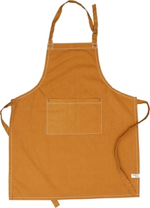 Leather Bib <b>Apron</b> With Multiple Pockets For Barbers And Pet Groomers Workwear Classic Style - Product Image 3