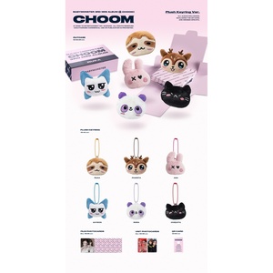 3rd <b>Mini</b> Album [CHOOM] Plush Keychain Flush <b>Keyring</b> Version (Optional) - Product Image 2
