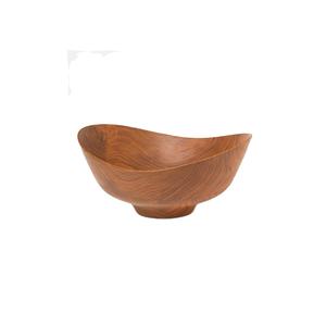 Grand bol de service de salade de fruits en bois de luxe, vaisselle de table, bols de mélange de pâte en bois rustique, prix bon marché - Product Image 1