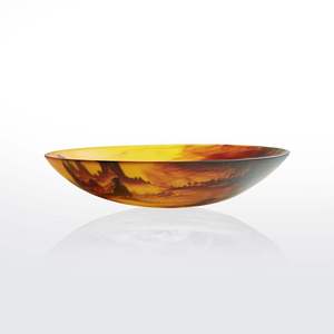 Cuenco Decorativo de Resina de Lujo para Mesa de Centro, Accesorio Artesanal para el Hogar, Plato de Resina Moderno, Pieza Decorativa de Diseño, Cuenco Decorativo con Arte en Espiral - Product Image 4