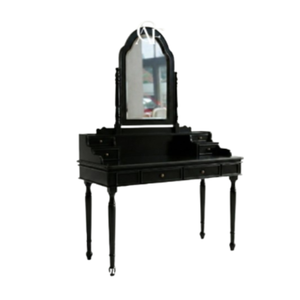 Selling ACF Series 6-2 Traditional Mahogany Wood Dressing <b>Table</b> Equipped With A Mirror And Several Drawers - Product Image 4