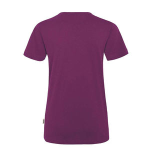 เสื้อยืดคอวีแขนสั้นผ้าฝ้าย 100% ระบายอากาศได้ดี เป็นมิตรกับสิ่งแวดล้อม สำหรับผู้หญิง ฤดูร้อน สามารถปรับแต่งได้ - Product Image 3