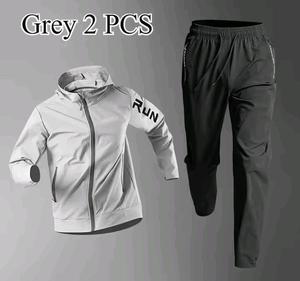 Vêtements de sport décontractés 100% coton à séchage rapide, écologiques, pour l'hiver, pantalon long pour homme - Product Image 1