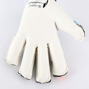 Gants de gardien de but de qualité supérieure, respirants, avec logo personnalisé, protection des doigts en latex allemand 4 mm, vente en gros. - Product Image 5