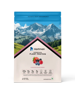 Plant Based Protein Powder Canadian Mixed Berry Flavor Nutritional Protein Blend for Fitness and Active Lifestyle - Product Image 1