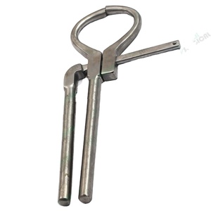 Probador de pezuñas Veterinaria Cuidado de pezuñas Médico Ajustable Probador de pezuñas Tamaño de herramientas de herrador - Product Image 1