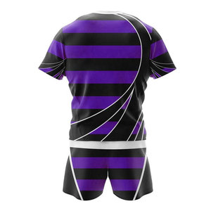Maillot et short de rugby personnalisés par sublimation, dernière conception, respirants et à séchage rapide, pour équipe – Vente chaude - Product Image 6