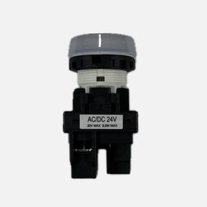 Indicateur LED industriel M22N-BC-TWA-YE 22mm Projection Ambre M22N-BN-TWA-WC Lumière pilote plate blanche IP66 pour OMRON - Product Image 5