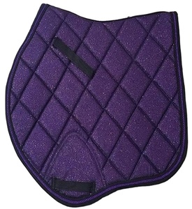 Venta al por mayor Fabricante de proveedores ecuestres Glitter Saddle Pad Hípica Show Jumping Performance Equipment Tack Shop Online - Product Image 1