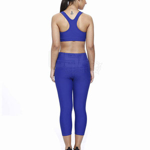 Women Compression Set Lightweight Breathable Sportswear Fitness Exercise Running Training Athletic Clothing - Product Image 2