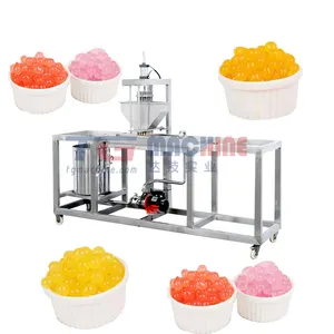 מכונות תעשייתיות קטנות למפעלי תה בועות וציוד לייצור כדורי בובה עגולים