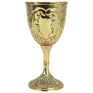 Gobelet à vin en acier inoxydable, coupe à vin réutilisable, verre à boire de luxe pour mariage, fête, bar - Product Image 4