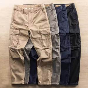 Pantalones Cargo HANO 2024 Casuales ODM para Mujer, de Lona Transpirable e Impermeable, 100% Algodón, Cintura Elástica Media, Corte Recto - Product Image 6