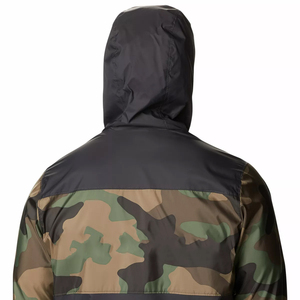 Wholesale Plus Size Winter <b>camo</b> Windbreaker <b>Jacket</b> Hooded Front Logo Polyester/Nylon Quick Dry Breathable Outdoor Use - Product Image 3
