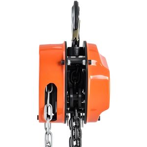 Paranco Manuale a Catena da 1 Tonnellata (2200 Libbre) con Catena Zincata G80, Altezza di Sollevamento 20 Piedi, Versione Rinforzata per Carichi Pesanti - Product Image 6
