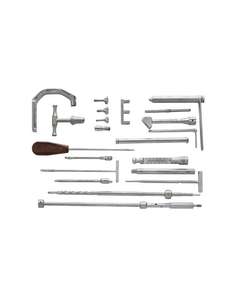 Ensemble d'instruments de fixation externe orthopédique chirurgicale, fabricant d'ensembles de fixation externe médicale par Dentavex - Product Image 1