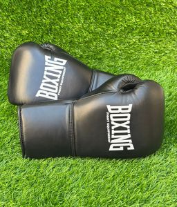 Gants d'entraînement unisexes en cuir véritable de haute qualité, légers et personnalisés, pour MMA, kickboxing et Muay Thai, à lacets. - Product Image 3