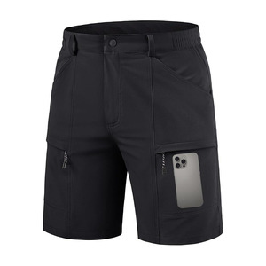 Shorts cargo de randonnée pour hommes 10 pouces, séchage rapide, légers, extensibles, pour le golf, les voyages et les activités de plein air, avec 5 poches - Product Image 1