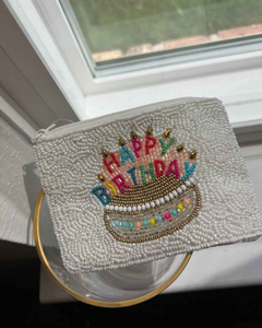 Mini Classic Coin Purse with Embroidery Beaded Material and Zipper Closure-Multiple Cash Clutch Gift - Product Image 6
