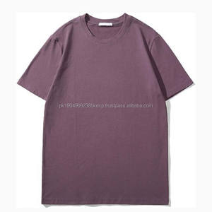 Camisetas con Hombros Caídos para Hombre, 100% Algodón Poliéster, OEM, Hechas a Medida, Tendencia, Diseño Sólido, Color Personalizado - Product Image 1