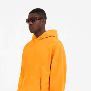 Sweat à capuche pour homme personnalisé en molleton 100% coton, écologique, imprimé en sérigraphie, brodé, anti-plis, pour l'hiver, ultra - Product Image 2