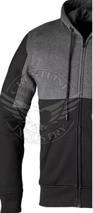 CRESTLINE INDUSTRY Customizable Cotton Men Winter Motorcycle Racing Hoodie Zip-Up Full Sleeve Biker Riding Sweatshirt - Product Image 2