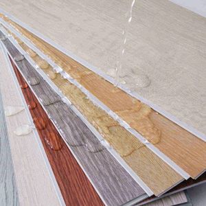 Free Sample SPC Wood Grain Waterproof Planks Wear Resistant Click Lock Vinyl Flooring For Bedroom <strong>Homes</strong> Residential Projects - Product Image 2