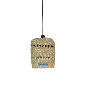 Vietrustic Top Trending Rustic Seagrass Hanging Lampshade Custom Size Color Handmade Woven Eco-Friendly Lightweight <b>Light</b> <b>Shade</b> - Product Image 1