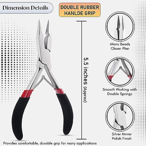 Pince professionnelle pour extensions de cheveux, outil d'ouverture et de retrait pour extensions micro-nano, outils capillaires de qualité chirurgicale - Product Image 6
