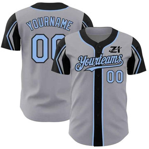 Maillots de baseball pour jeunes, chemises de baseball personnalisées par sublimation, maillots de baseball pour hommes, sublimation, nom et numéro de l'équipe - Product Image 3