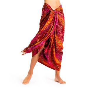 Wholesale Boho Digital Print Beachwear Mandala Print Summer Beach <b>Bikini</b> Cover up Wrap <b>Sarong</b> Towel - Product Image 3