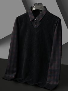 Pull en tricot d'hiver en gros, tissu doux de qualité supérieure, pull chaud à manches longues, décontracté, élégant et confortable pour le bureau - Product Image 5