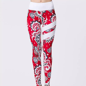All Over Sublimation Print Breathable Seamless Spandex/Nylon Gym Fitness Bra Legging <b>Yoga</b> <b>Set</b> Customized Colors Made Pakistan - Product Image 3