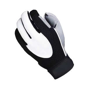 Guantes de Béisbol Personalizables 2026 de Cuero PU Blanco y Negro para Adultos, Uso en Infield, Tallas Personalizadas, Ligeros, Antideslizantes, para Exteriores - Product Image 6