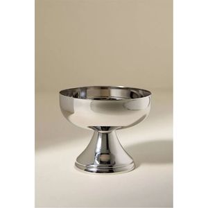 Tazón de Acero Inoxidable para Servir Chocolate, Plato de Metal para Postres y Bocadillos, Vajilla Comercial para Cocina, Hotel y Restaurante - Product Image 2