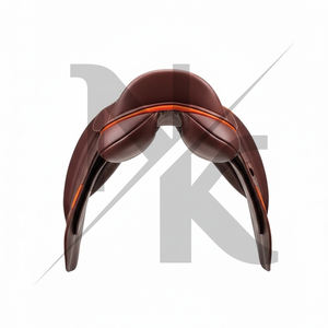 Silla de montar de salto y doma inglesa de lujo con estructura de madera, cuero de ante suave, productos superiores para jinetes de carreras de caballos ingleses de la India - Product Image 4