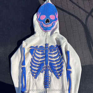 Sudadera con Capucha Premium con Pedrería, Sudadera Oversize con Cristales Brillantes, Estilo Urbano Personalizado para Hombre y Mujer - Product Image 5