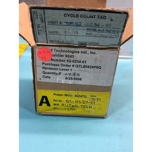 ชุดอุปกรณ์ ALCATEL 52-0234-01 จำนวน 1290 ชิ้น - อุปกรณ์และอะไหล่เซมิคอนดักเตอร์ระดับโลกที่เชื่อถือได้ - Product Image 3