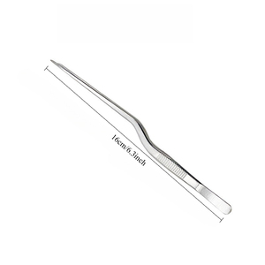 Medical Stainless Steel Precision Tip Ear Wax Cleaning Tweezer Curved Forceps Hygiene <b>Removal</b> <b>Tool</b> ISO Approved - Product Image 4
