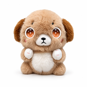 Juguete de Peluche para Perro VLGSKY con IA, 66 Idiomas, Ojos Expresivos, Recargable por USB, Forro de Malla de Algodón PP, Suave, para Regalos de Cumpleaños - Product Image 1