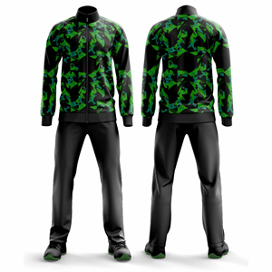 Conjunto Deportivo Profesional Personalizado de Poliéster, Chaqueta y Pantalones Premium para Entrenamiento, Precio de Fábrica - Product Image 3