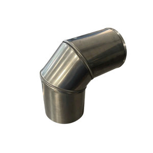 Materiales de Aislamiento Térmico, Instalación Flexible, Mejora la Seguridad, Revestimiento Metálico, Accesorios de Tubería de Aluminio SS316, Codo Curvo - Product Image 1