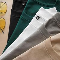 T-shirt à manches courtes 100 % coton personnalisé pour homme, coupe ample, 180 g/m², écologique, respirant, séchage rapide, fabriqué en usine au Bangladesh