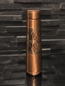 Top Crafted Villa Pure <b>Copper</b> Metal Matt Coated Water Bottle Health Benefits Drinkware Export metal - Product Image 2