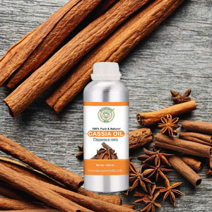 Huile essentielle de cassia naturelle 100% pure huile de cassia de cinnamome pour diffuseur savon bougie fabrication approvisionnement en gros en vrac - Product Image 1
