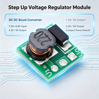 Convertisseur élévateur de tension DC-DC FYX Stock 1.5V 1.8V 2.5V 3V 3.3V 3.7V 4.2V vers 3.3V 5V Module de régulation de tension