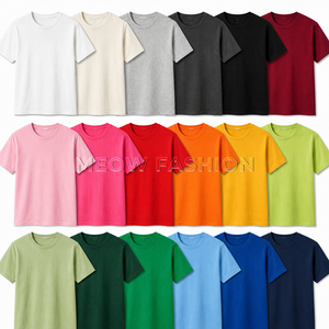 เสื้อยืดเรียบง่ายสไตล์ลำลอง ผลิตในบังคลาเทศ แขนสั้น ยูนิเซ็กส์ สต็อกล็อต เสื้อยืดคอกลมลำลองสำหรับฤดูร้อน ขายส่งจำนวนมาก - Product Image 4